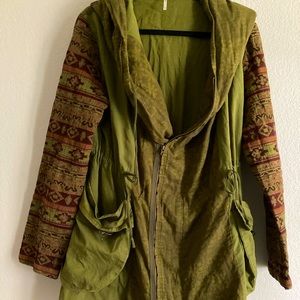 Free people olive jacket